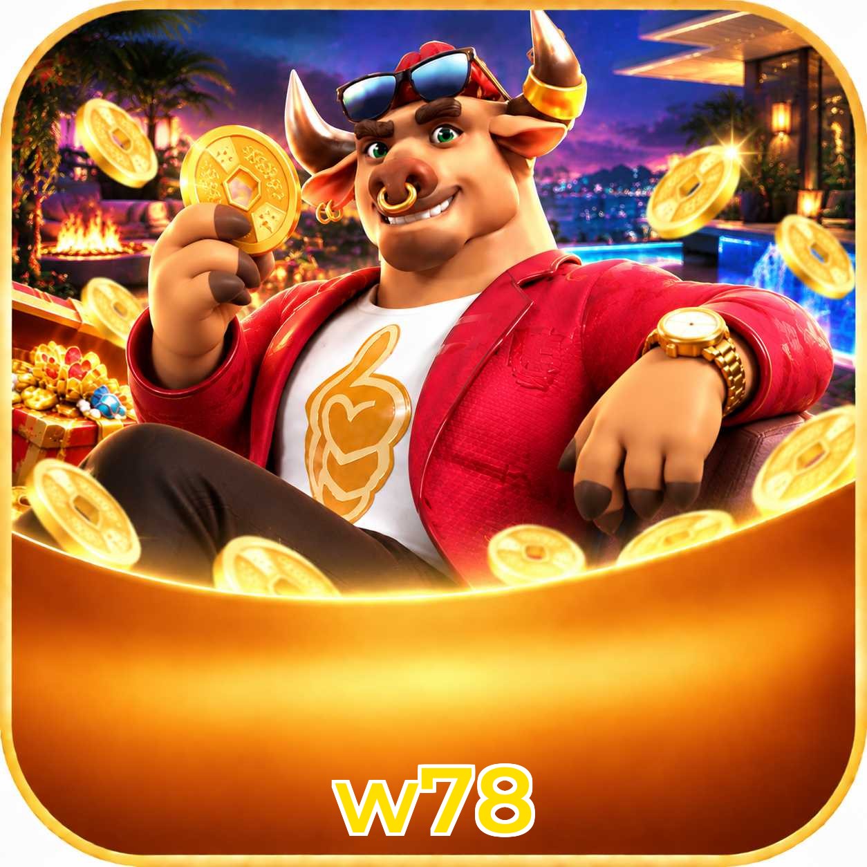 Catálogo de slots da w78 com RTP médio de 96,52%